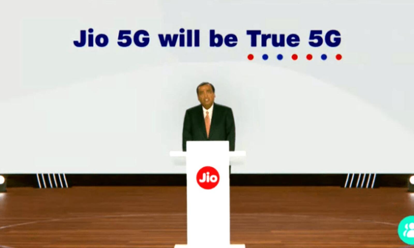 5G ڈیجیٹل کامدھینو ہے . مکیش امبانی