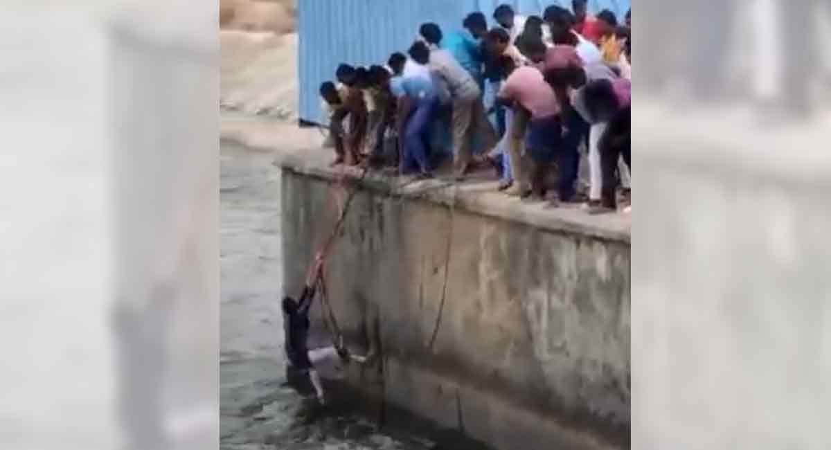 تلنگانہ: نوجوان اور لڑکی نے خودکشی کے لیے این ایس پی نہر میں چھلانگ لگا دی