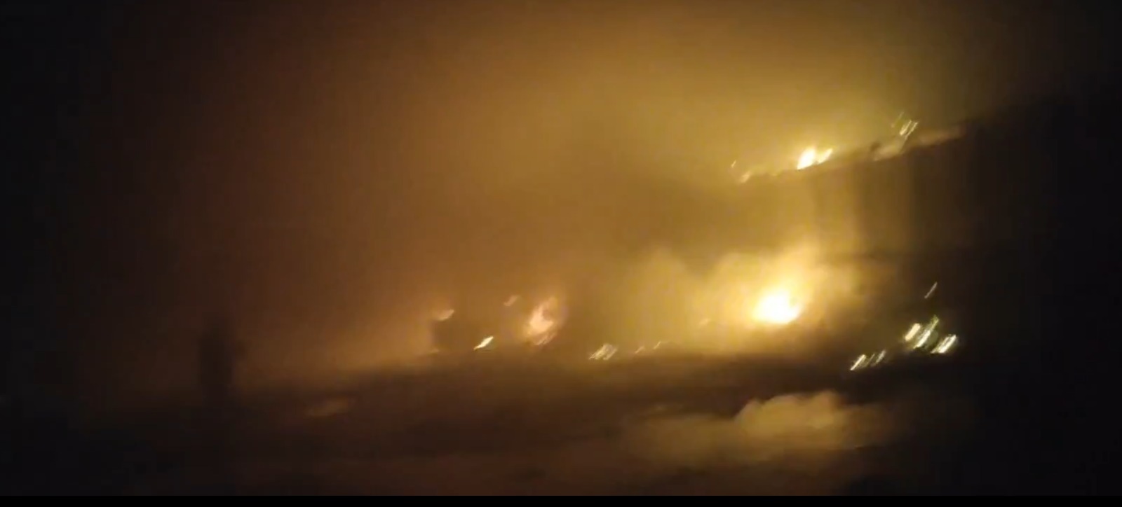 سنگاریڈی میں کاٹن مل میں زبردست آگ بھڑک اٹھی، کوئی جانی نقصان نہیں ہوا