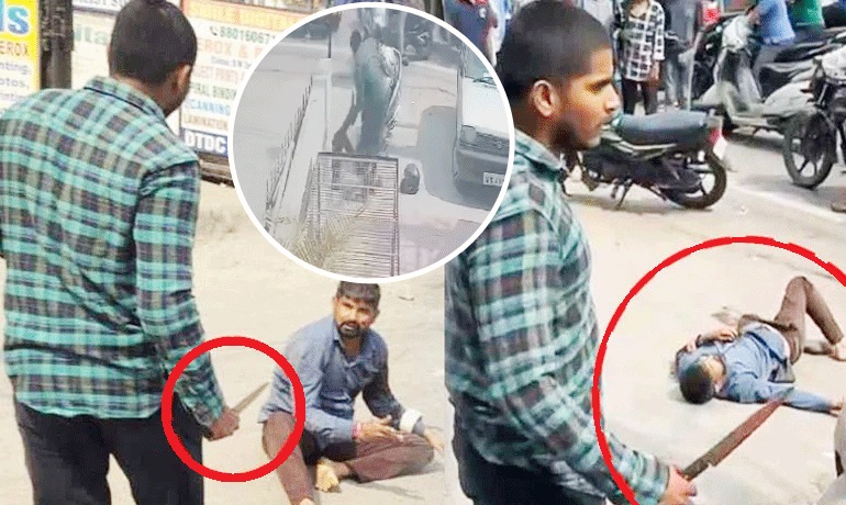 حیدرآباد:کوشائی گوڑہ میں بیٹے نے سڑک پر باپ کا قتل کردیا