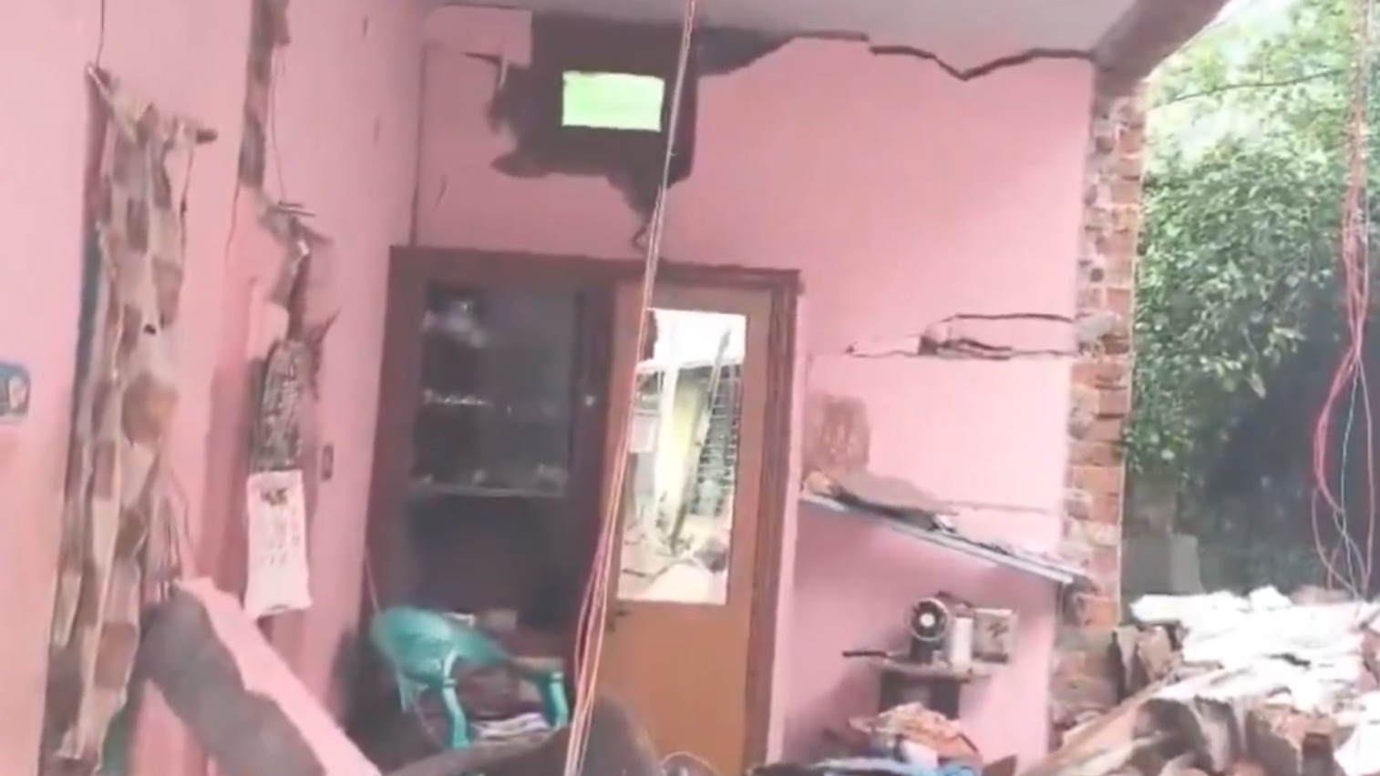 چتور ضلع میں گیس سلنڈر دھماکہ، مکان تباہ