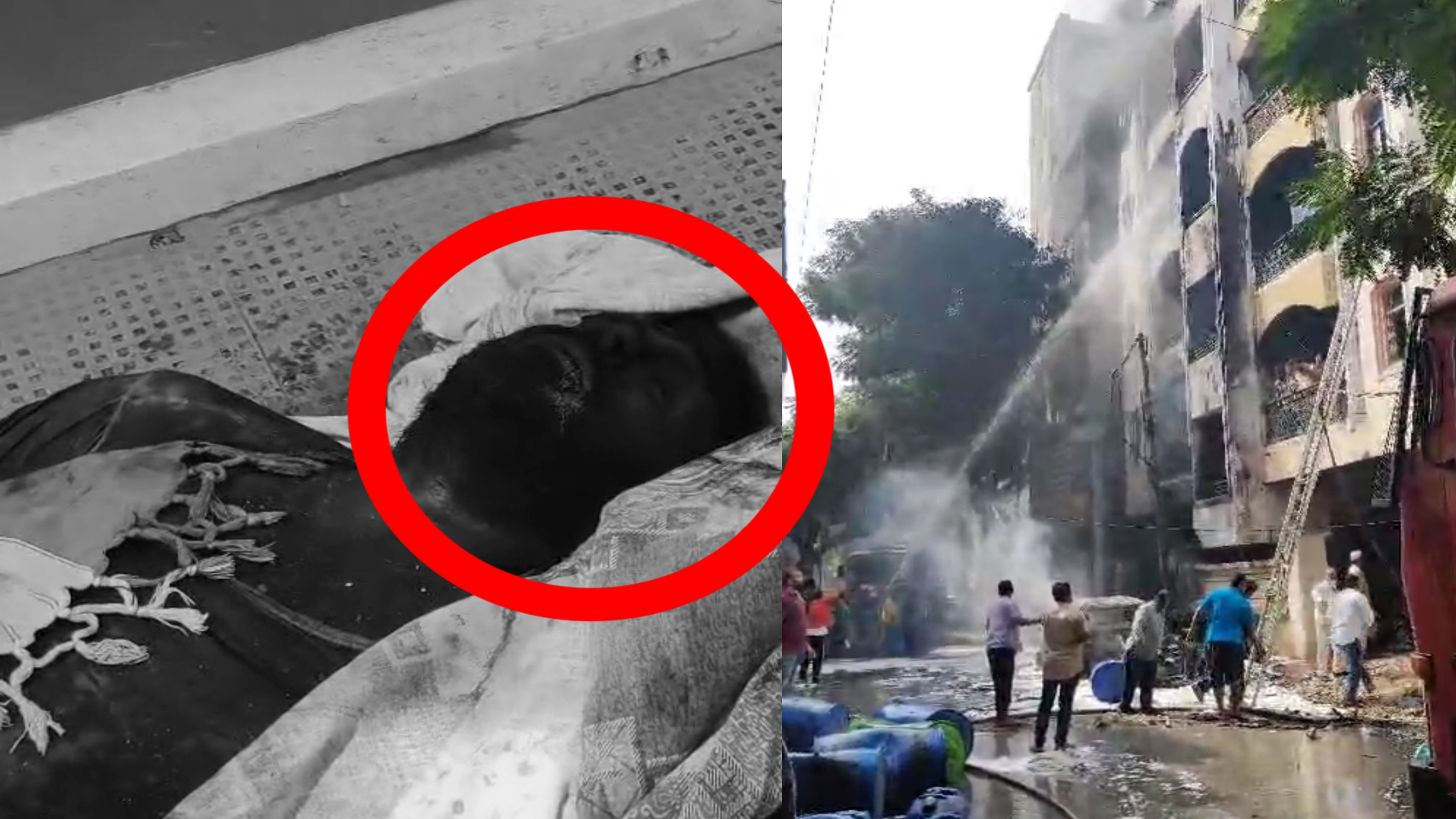 بازارگھاٹ میں آتشزدگی کا واقعہ 9 افراد ہلاک