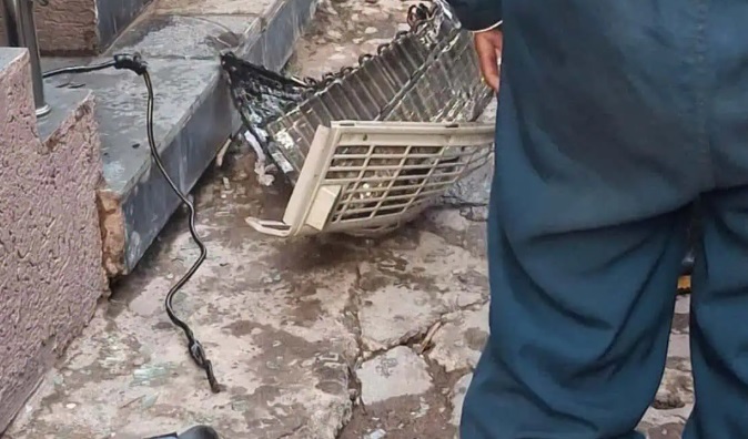 اے سی کمپریسر دھماکے سے تالاب کٹہ میں دو افراد زخمی