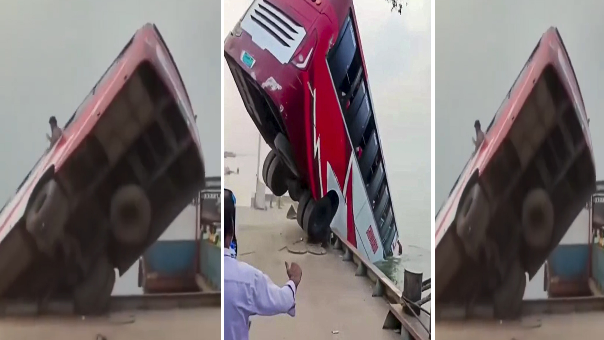 بنگلہ دیش کے راجباری میں بس دریائے پدما میں جاگری، 23 ہلاک