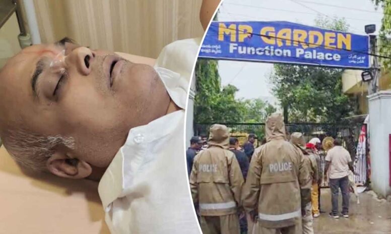  آٹھ برسوں سے ہاؤسنگ بورڈ کو کرایہ یا دیگر واجبات ادا نہیں کرنے پر مہدی پٹنم فنکشن ہال پر کاروائی کے دوران آفیسر کی موت