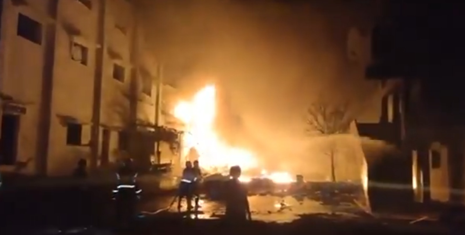 تلنگانہ کے بھونگیر میں کیمیکل فیکٹری میں زوردار دھماکہ، آگ بھڑک اٹھی