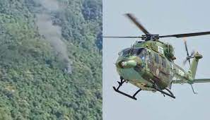 بھارتی فوج کا ایک اور ہیلی کاپٹر رودرا اروناچل میں گر کر تباہ، 