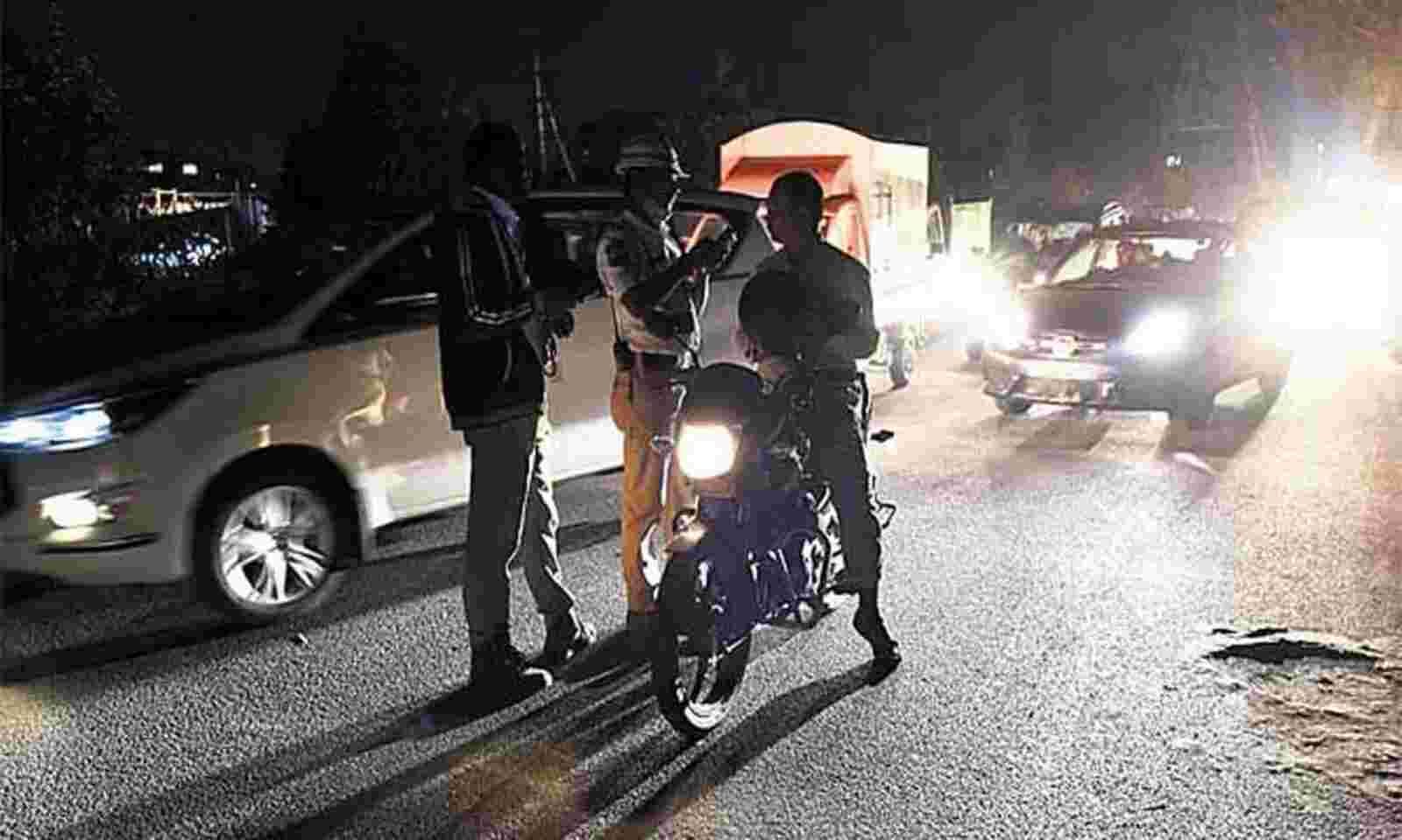 حالت نشہ میں گاڑیاں چلانے والے 33 افراد زیر حراست