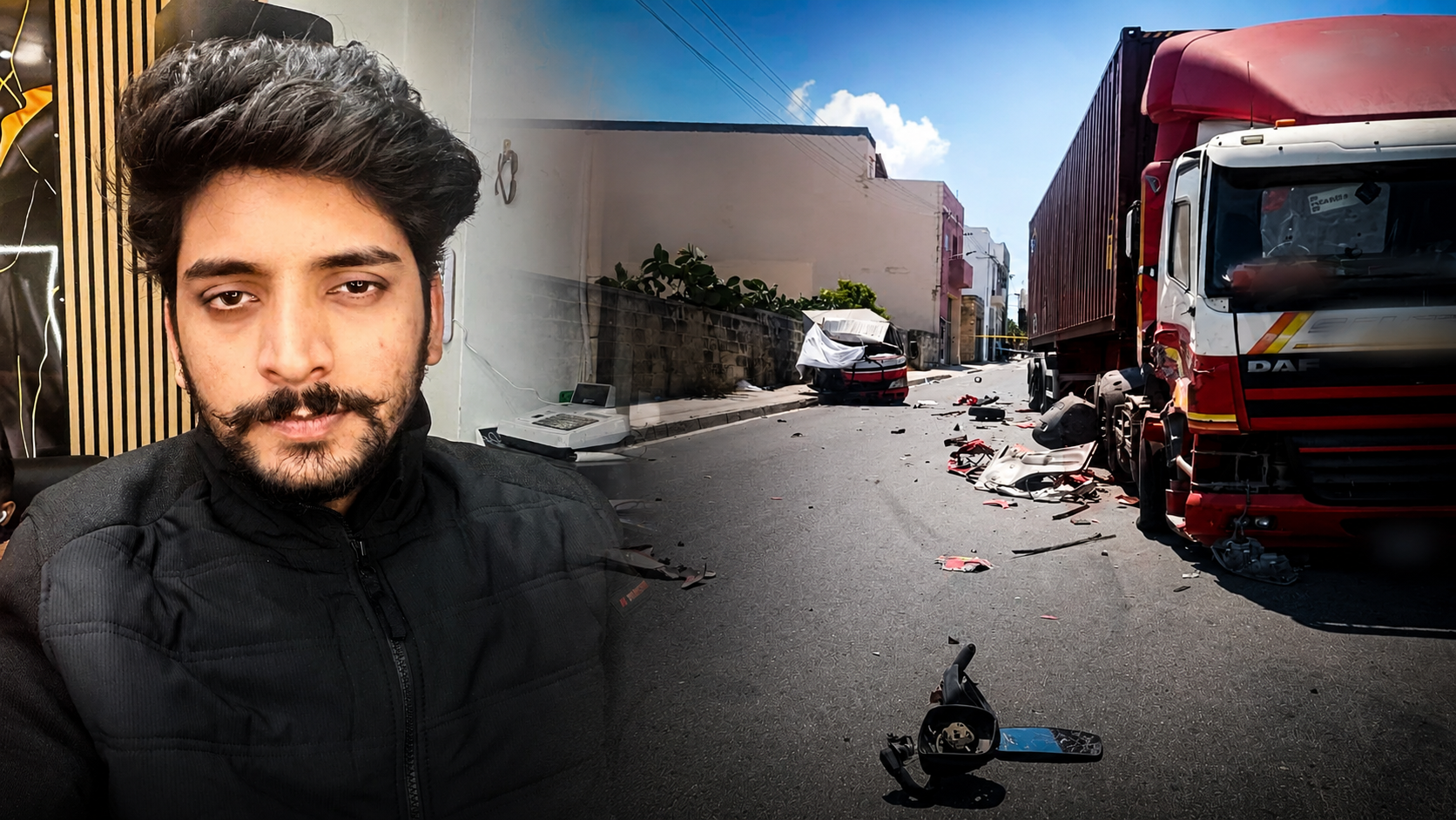 مالٹا میں سڑک حادثہ، جگتیال کے 27 سالہ نوجوان عبدالمجاہد جاں بحق