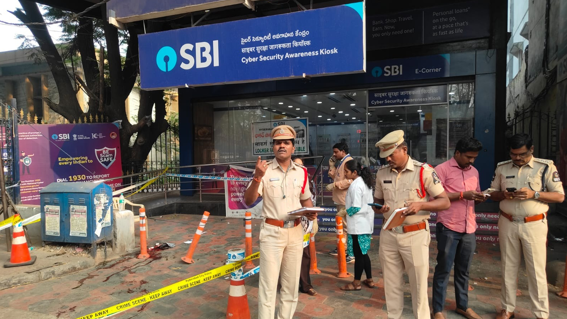 حیدرآباد : کوٹھی بینک اسٹریٹ پر دن دہاڑے فائرنگ، 6 لاکھ روپے کی لوٹ، تاجر زخمی