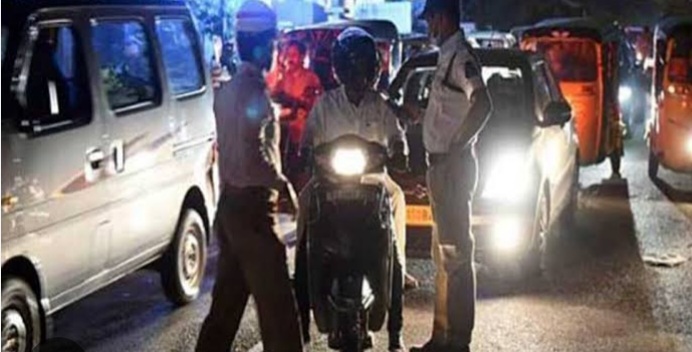 حیدرآباد میں نئے سال کی تقریبات کے دوران حالت نشہ میں گاڑی چلانے کے 2700 سے زیادہ کیس درج