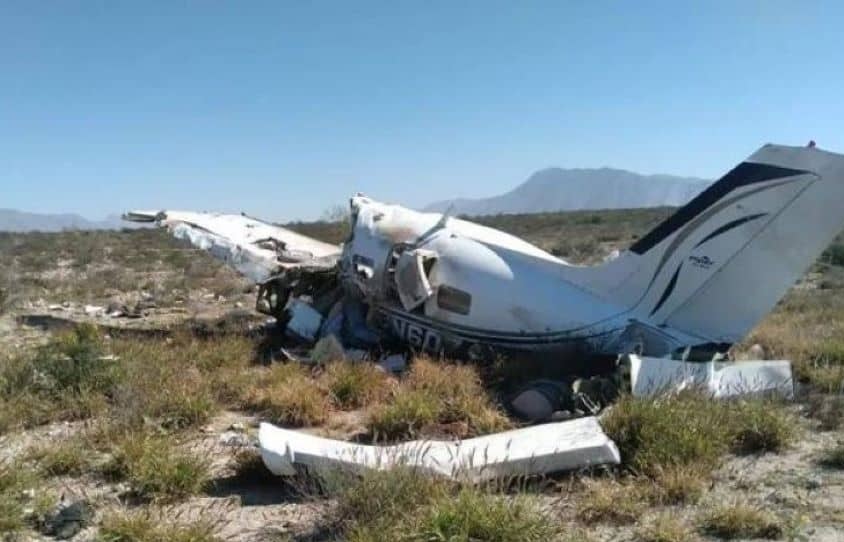 میکسیکو میں ایک چھوٹا نجی طیارہ گر کر تباہ، 4 افراد لقمہ اجل