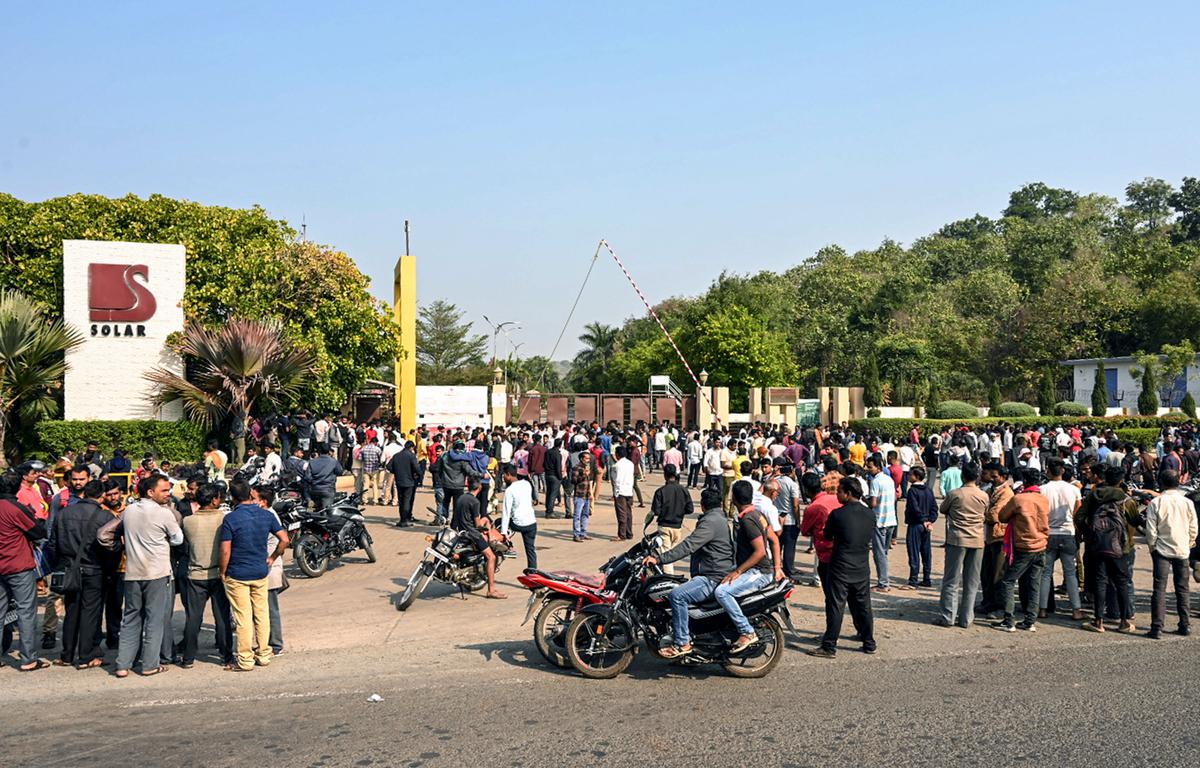 مہاراشٹر کے ناگپور میں دھماکہ خیز مواد کی فیکٹری میں دھماکے سے 9 افراد ہلاک 