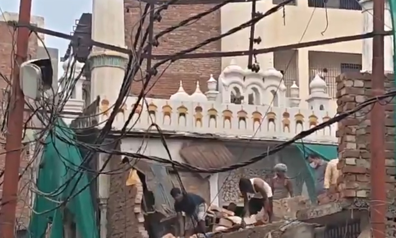 وارانسی: کاشی دھام کے قریب چار مساجد منہدم، سخت سکیورٹی انتظامات