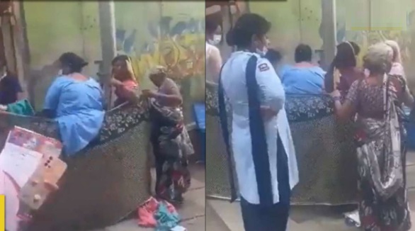 صفدر جنگ اسپتال میں بھرتی کی اجازت نہیں، خاتون سڑک کنارے ڈلیوری کرنے پر مجبور