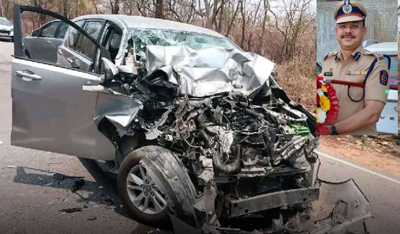 مہاراشٹرا کے سینئر آئی پی ایس افسر کی حیدرآباد سری سیلم روڈ پر سڑک حادثہ میں موت