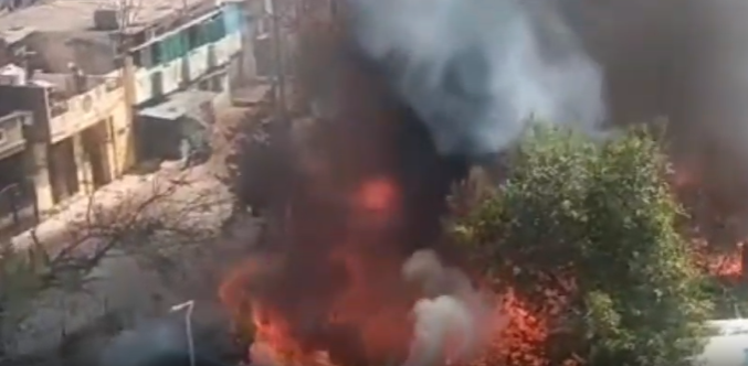 کریم نگر کے ایک مکان میں آتشزدگی کا واقعہ، کوئی جانی نقصان نہیں 