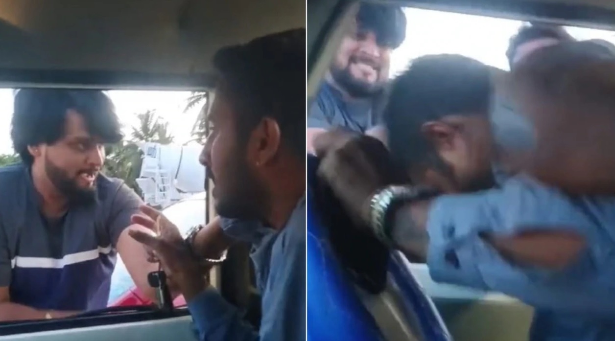 بنگلورو: کار کو اوور ٹیک کرنے پر ایمبولینس ڈرائیور پر حملہ