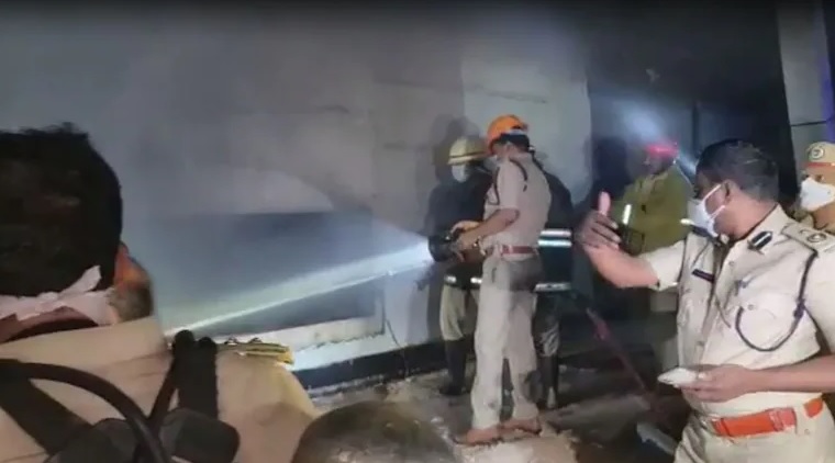 حیدرآباد:پرائیویٹ اسپتال میں آگ لگ گئی