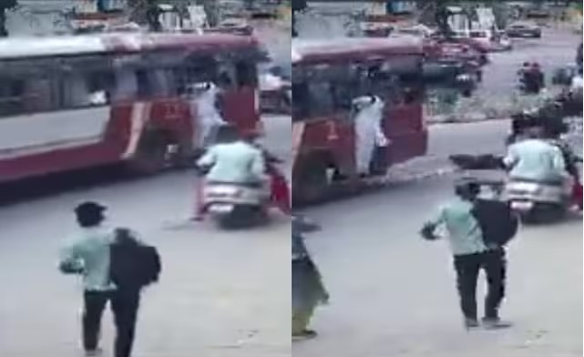 آر ٹی سی بس کی زد میں آکر انٹر طالب علم ہلاک