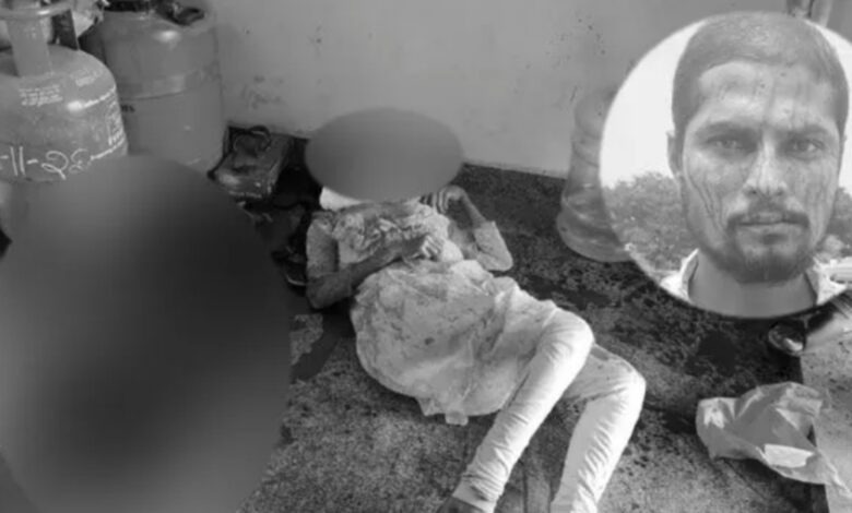 حیدرآباد کے چندہ نگر میں شوہر نے بیوی کا گلا کاٹ کر قتل کردیا