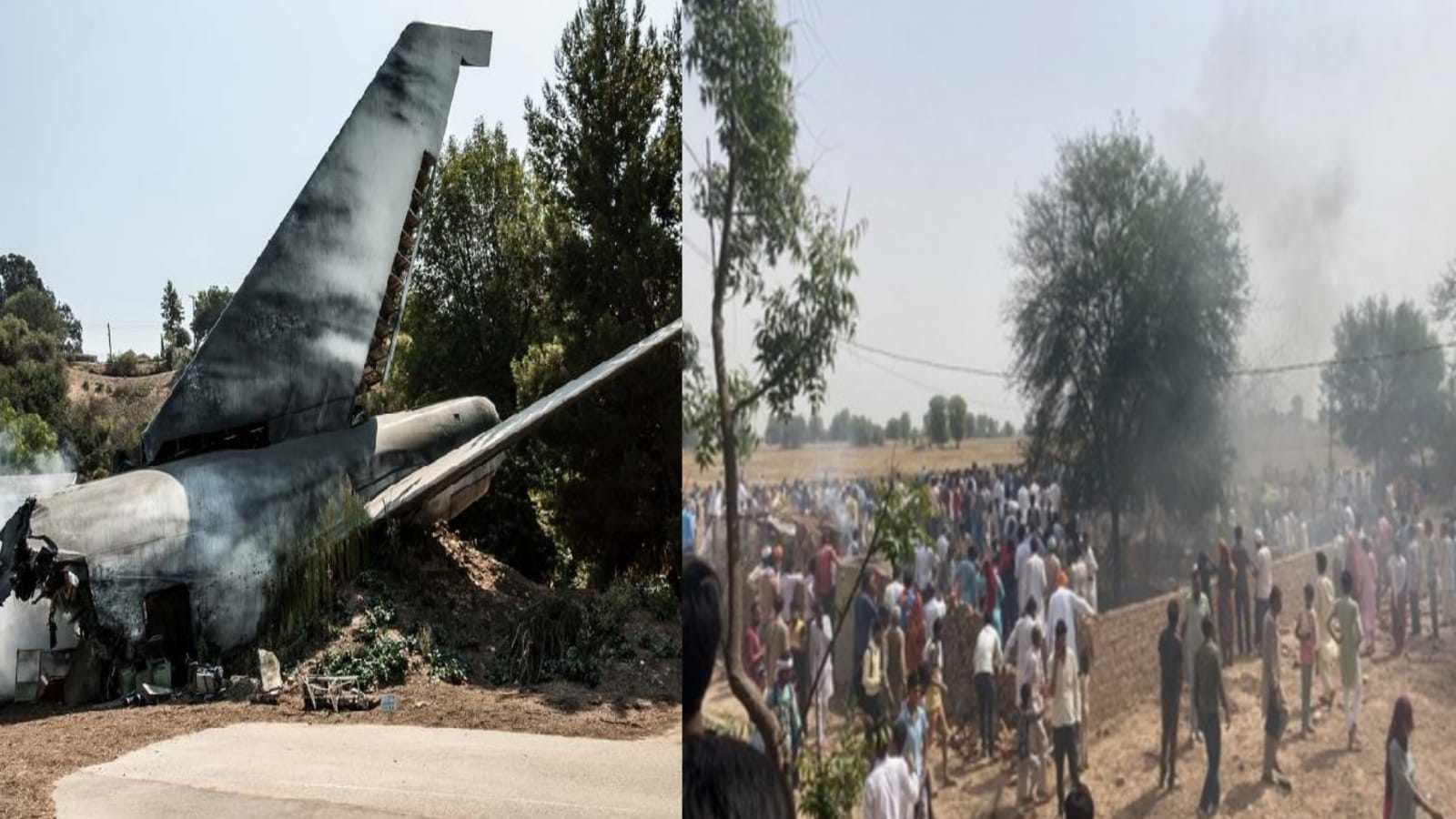 راجستھان میں MiG-21 لڑاکا طیارہ گر کر تباہ، 2 شہری ہلاک