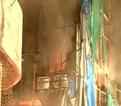 ممبئی:عمارت میں لگی آگ ،ملبے میں 20کیلو سونا!