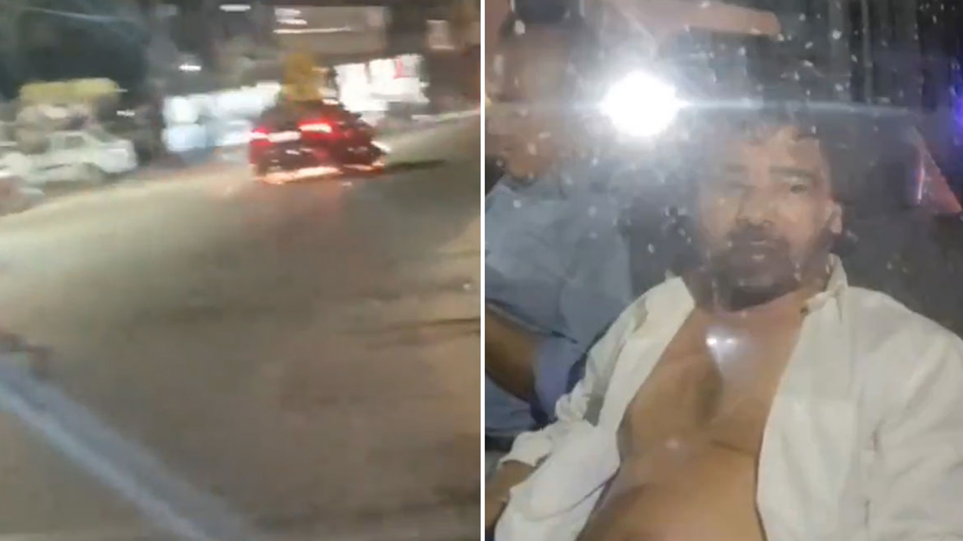 میلاردیو پلی میں ہولناک حادثہ: اسکوڈا کار نے موٹر سائیکل کو دو کلومیٹر تک گھسیٹ لیا گیا 