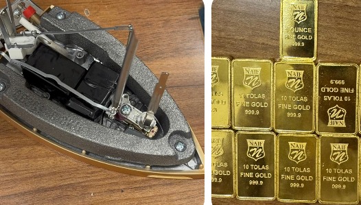 استری میں چھپایا گیا 1.55 کروڑ مالیت کا سونا شمس‌آباد ایئرپورٹ پر ضبط