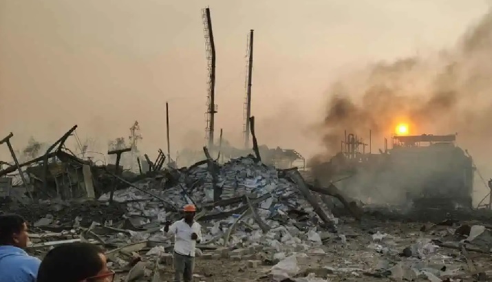 تلنگانہ: سنگاریڈی کی ایک کیمیکل فیکٹری میں دھماکہ، کم از کم 5 ہلاک