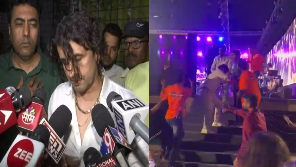 ممبئی: چمبور فیسٹیول کنسرٹ میں سونو نگم اور ساتھیوں پر حملہ کا الزام، ہاتھا پائی میں چوٹ لگی