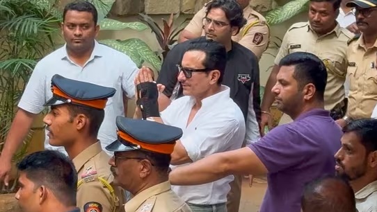 اداکار سیف علی خان کو ہسپتال سے چھٹی ملی۔