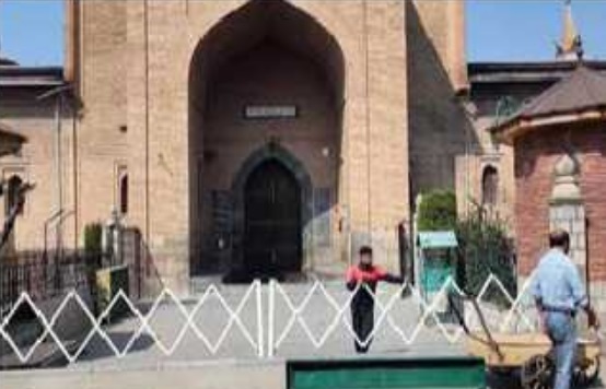 جامع مسجد میں ایک دفعہ پھر نماز جمعہ ادا کرنے کی اجازت نہیں دی گئی : انجمن اوقاف جامع م