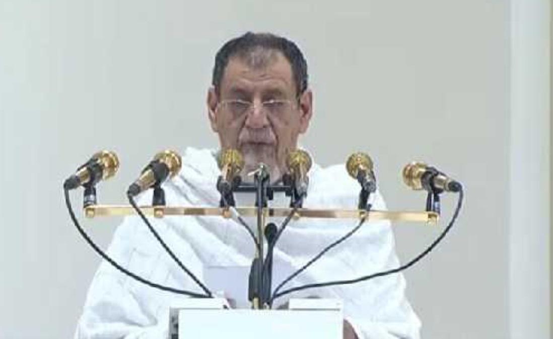 اے اللہ ! فلسطین کے بھائیوں کی مدد فرما، عورتوں اور بچوں کو قتل کرنے والوں کو برباد کر دے: خطبہ حج 