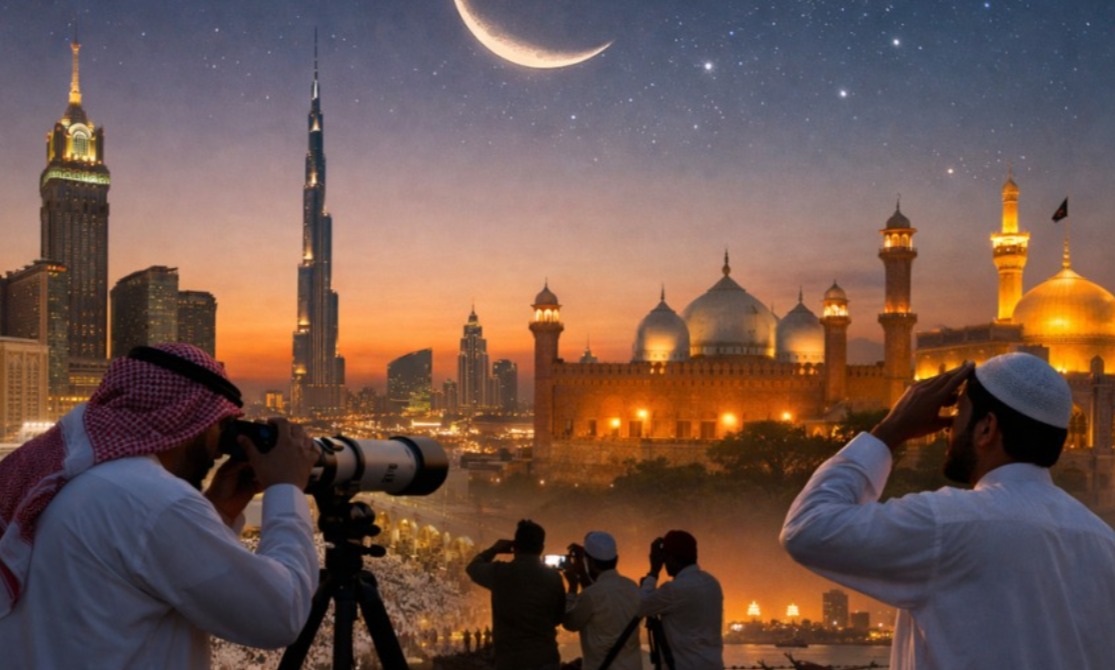 سعودی عرب میں شوال کا چاند نظر آگیا، بھارت میں عیدالفطر 21 مارچ کو منائی جائے گی