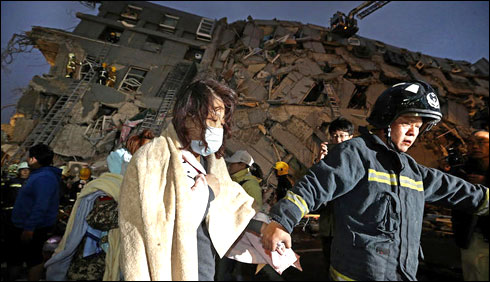 تائیوان میں زلزلے سے ہلاکتیں سات ہو گئیں، 156 زخمی   