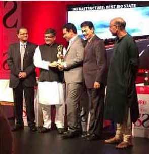  تلنگانہ حکومت کو انڈیا ٹوڈے کا ایوارڈ 