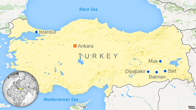  ترکی کا ’کرد باغیوں‘ کے ٹھکانوں پر حملہ 
