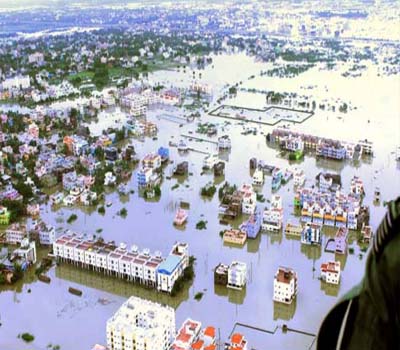 تمل ناڈو میں سیلاب:جے للتا نے مرکز سے مانگی مدد،راج ناتھ نے مدد کا دیا بھروسہ