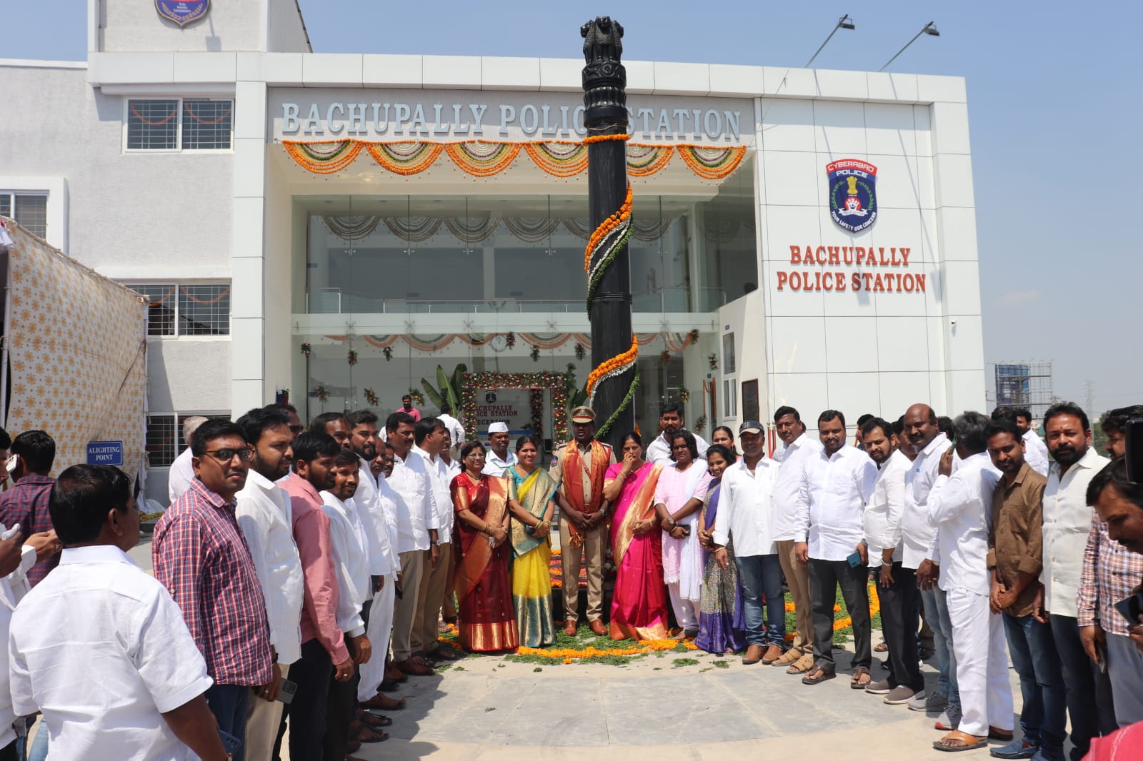 حیدرآباد شہر کے باچوپلی میں آج جدید ترین پولیس اسٹیشن کا افتتاح کیا گیا 