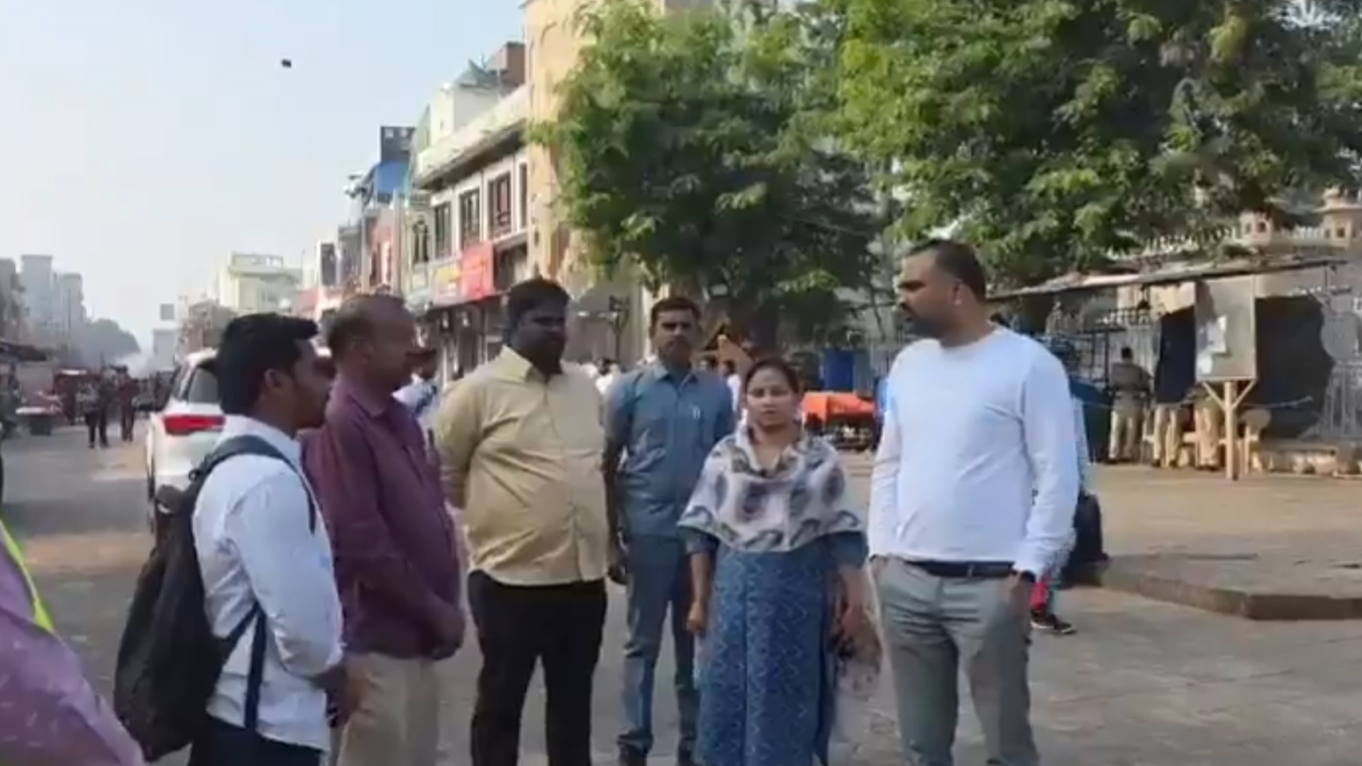 رمضان سے قبل جی ایچ ایم سی کے کمشنر آر وی کرنن نے چارمینار اور مکہ مسجد کا معائنہ کیا