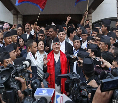 نیپال کے نئے وزیراعظم نے اپنے منصب کا حلف لیا