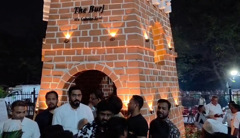 حیدرآباد: ما نصاحب ٹینک پر ’دی برج‘ کا رکن اسمبلی ماجد حسین کے ہاتھوں شاندار افتتاح