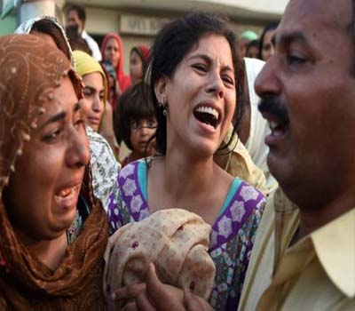 پاکستان کے کراچی شہر میں مٹی کا تودہ گرنے سے 13ہلاک 
