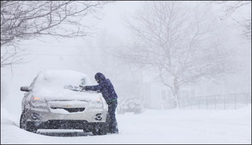  برف باری کے باعث شمالی امریکا میں دفاتر اور اسکول بند کر دیئے گئے    