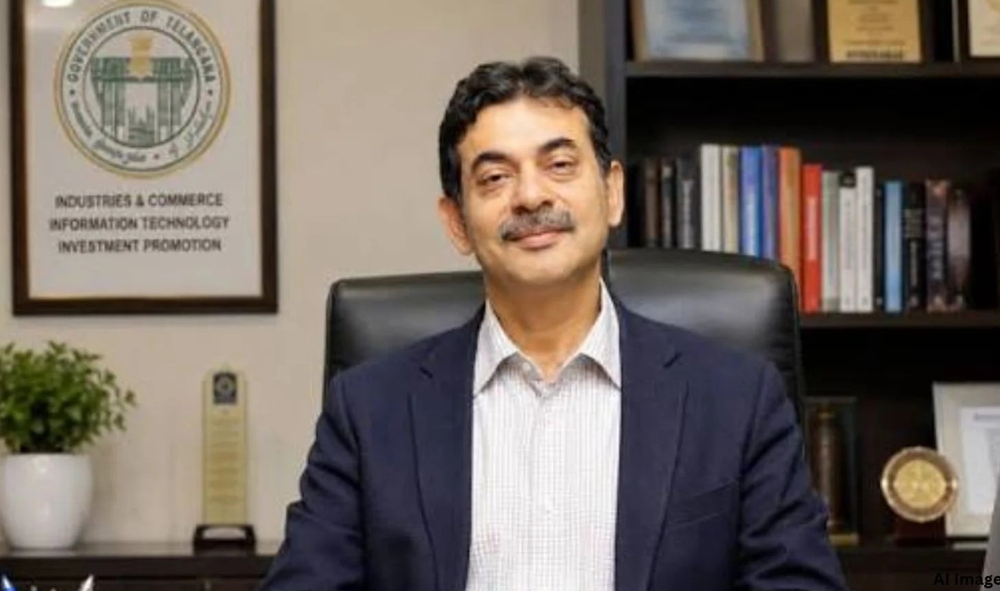 تلنگانہ کےسینئر آئی اے ایس افسر جئیش رنجن جلد وی آر ایس لے سکتے ہیں