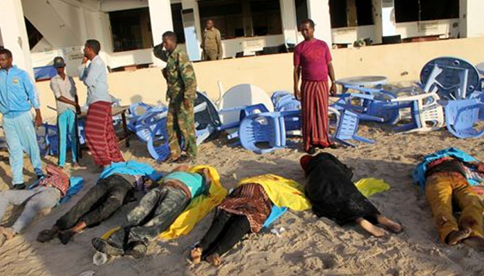 صومالیہ میں ریستوران پر دہشت گردانہ حملہ، 20 افراد ہلاک