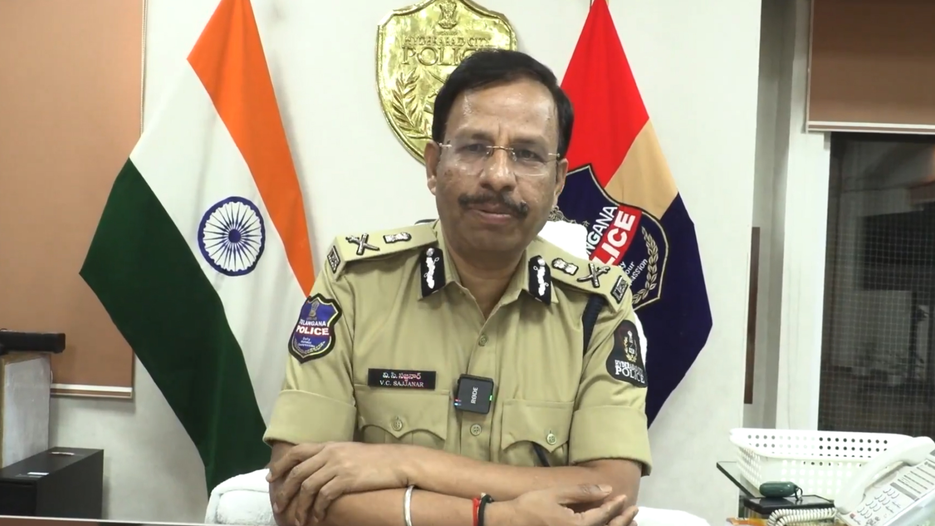 حیدرآباد  پولیس کمشنر وی سی سجنار نے آئی پی ایل سیزن کے آغاز پر سٹے بازی کے خلاف خبردار کردیا