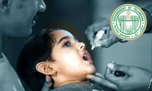 تلنگانہ کے 6 اضلاع میں 12 اکتوبر کو خصوصی پولیو مہم