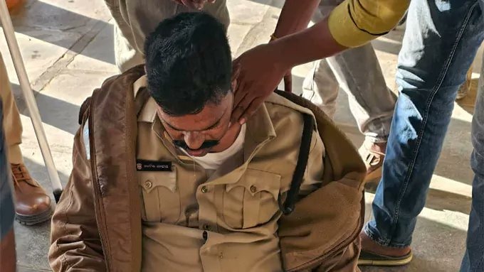 سوریہ پیٹ میں پنچایت الیکشن ڈیوٹی کے دوران ہیڈ کانسٹیبل کو دل کا دورہ  پڑا